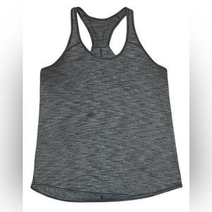 Lululemon Essential Tank-Heathered Black- 12